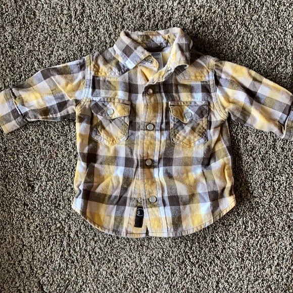 Gymboree 3-6 month Flannel Lot - Picture 3 of 5
